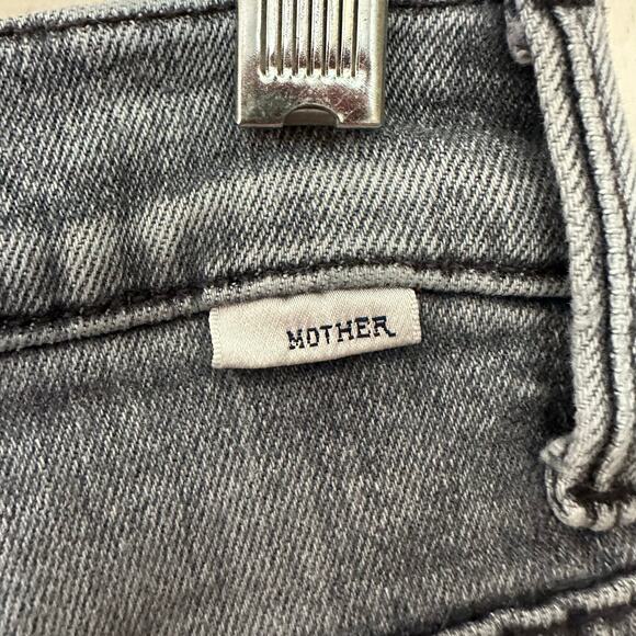 Mother Jeans The Swooner Ankle Zip Static Blue Womens Size 27 Stretch Comfort - Picture 6 of 11